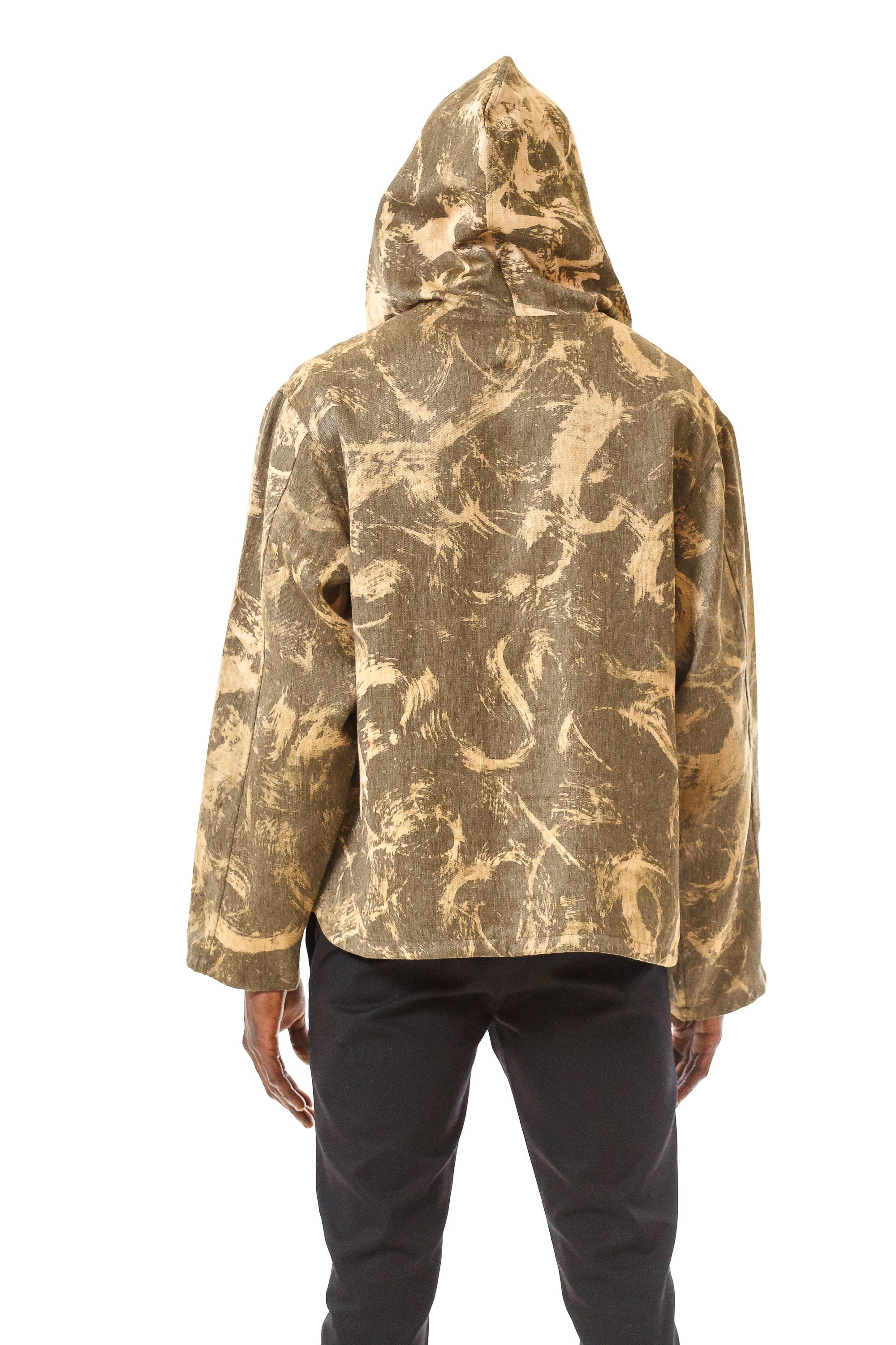 Mens Army Anorak KROMAGNON