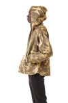 Mens Army Anorak side view