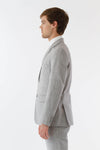 Mens Grey Suit Jacket side view