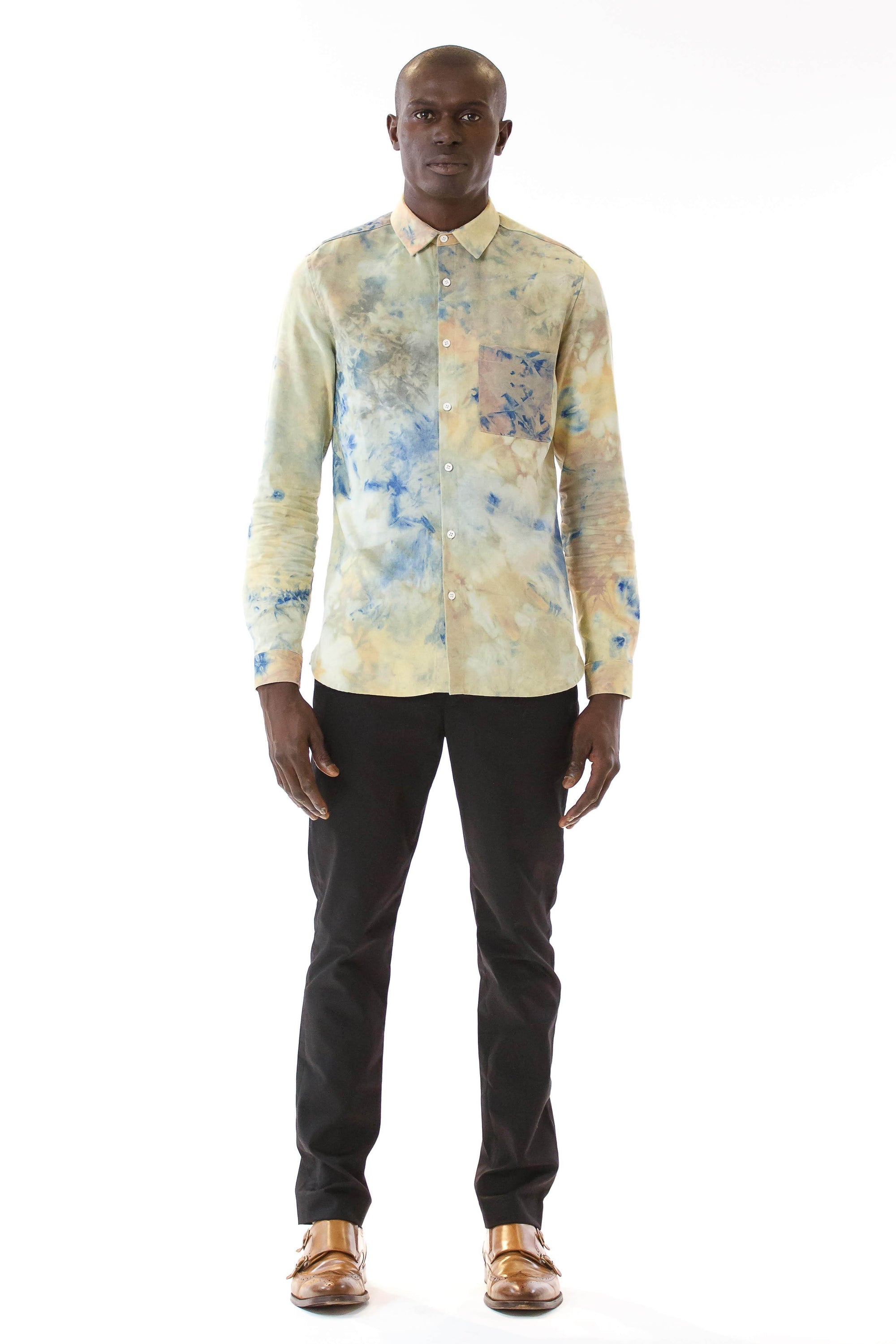 Mens Painter's Shirt front view