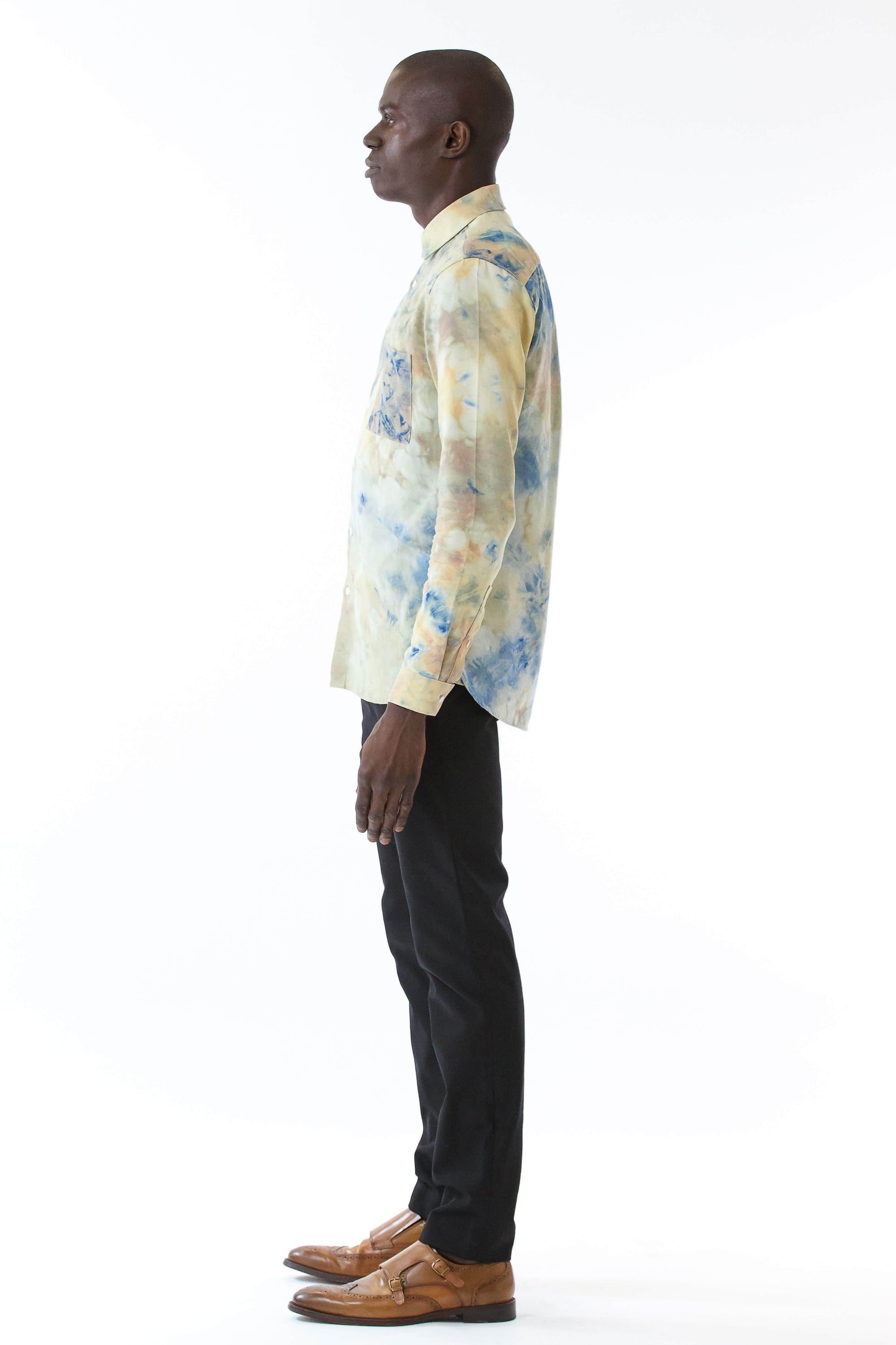 Mens Painter's Shirt side view