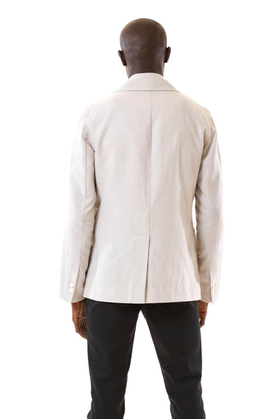 Mens Unstructured Blazer back view